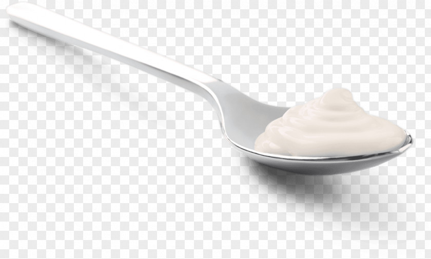 Spoon With Curd Dairy Product PNG