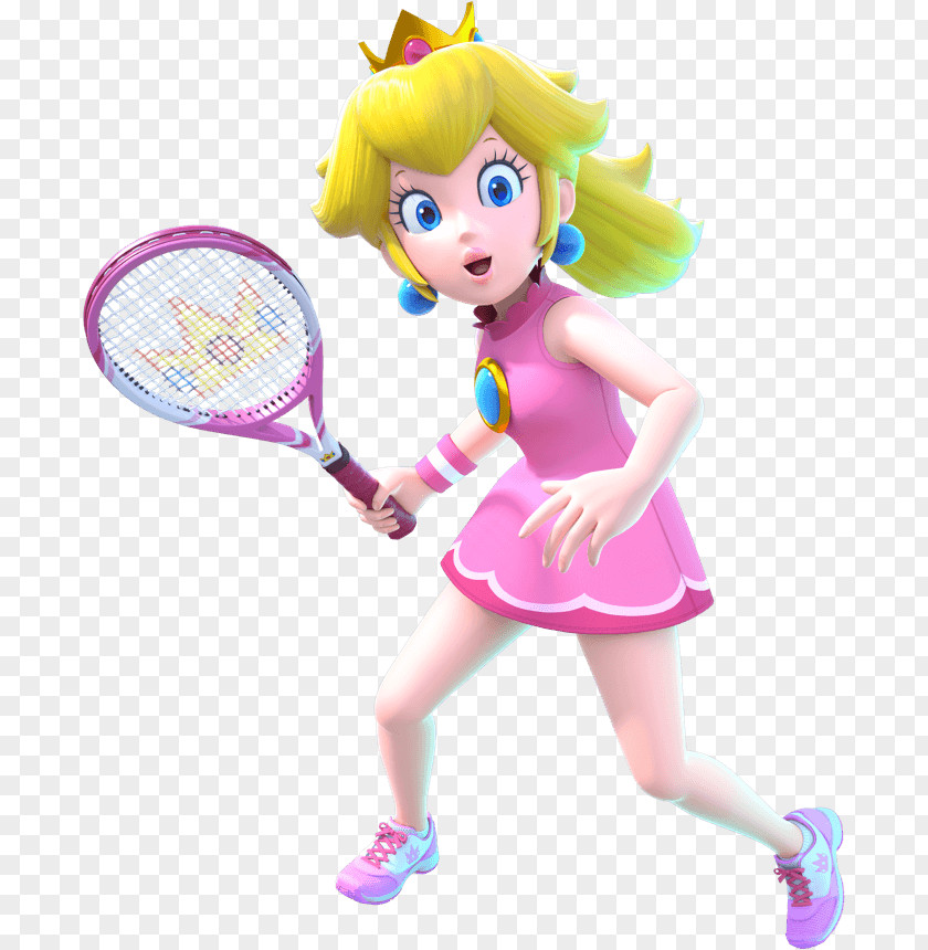 Tennis Mario Aces Princess Peach Open Rosalina PNG