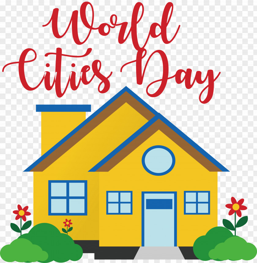 World Cities Day City Building House PNG