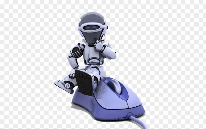 3D Science And Technology Computer Mouse Robot Stock Photography Rendering Royalty-free PNG