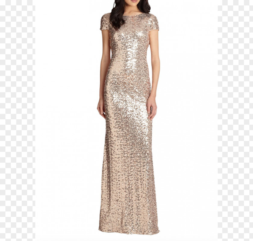 Dress Sequin Wedding Evening Gown PNG