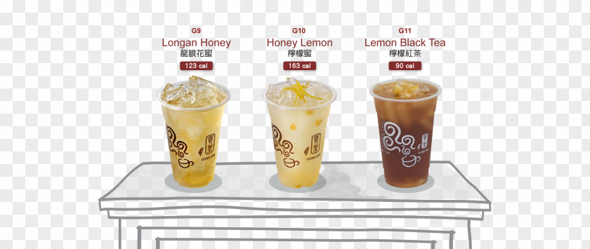 Gong Cha Food Flavor Table-glass PNG