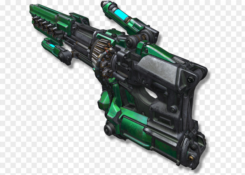 Railgun Quake Champions III Arena Weapon PNG