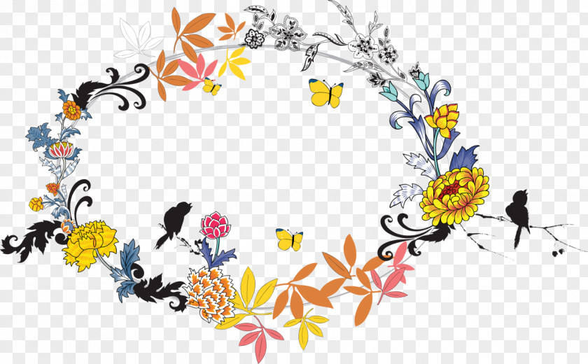 Floral Flower Clip Art PNG