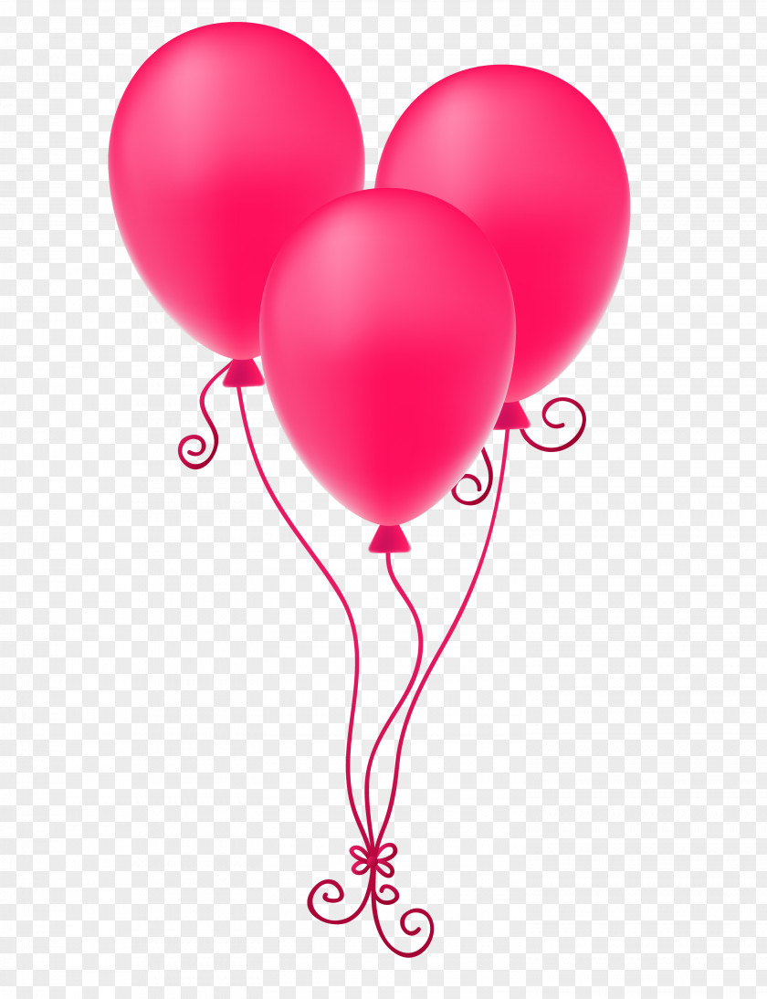 Pink Balloons Balloon Euclidean Vector PNG