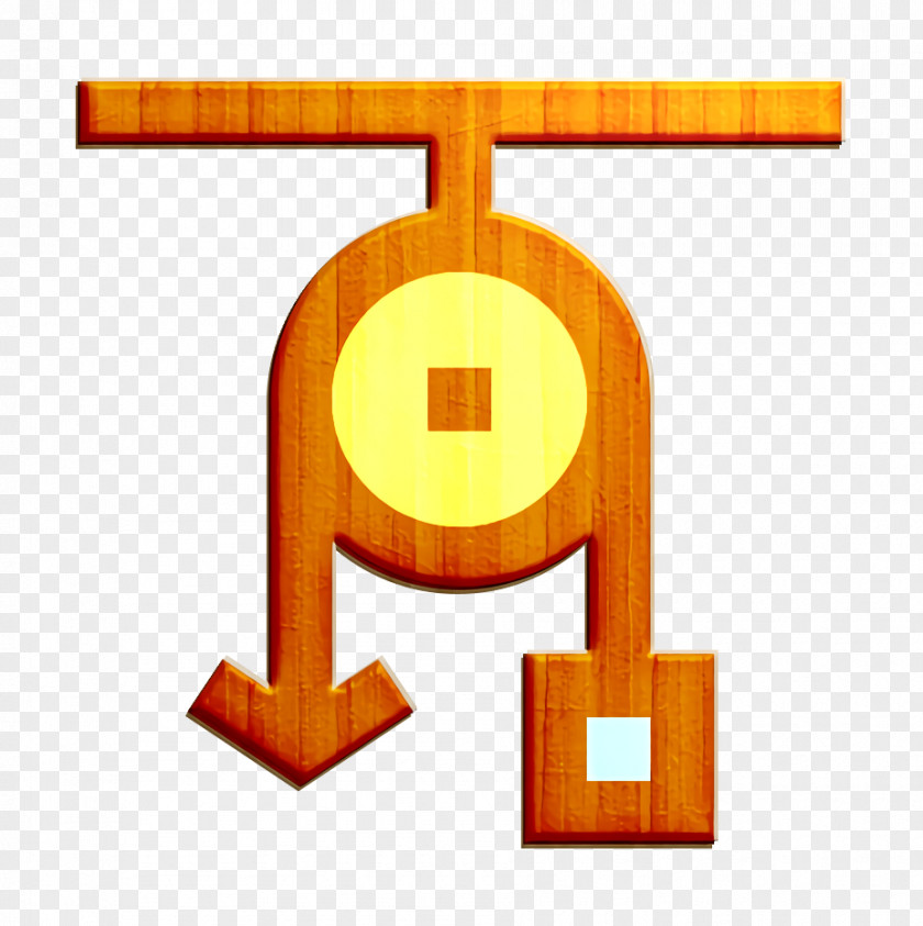 Pulley Icon Gravity Physics And Chemistry PNG