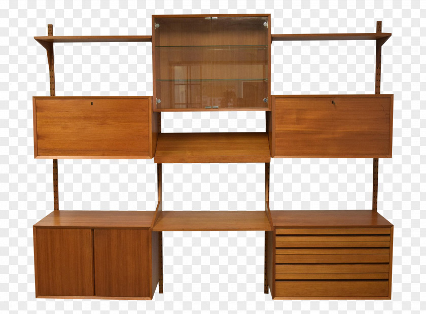 Shelves Shelf Bookcase Table Furniture Wall PNG