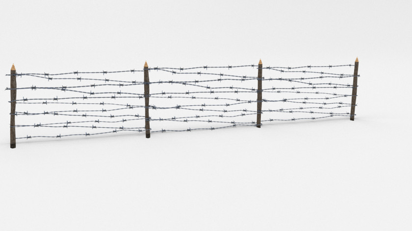 Barbwire Wavefront .obj File 3D Modeling Computer Graphics Barbed Wire TurboSquid PNG