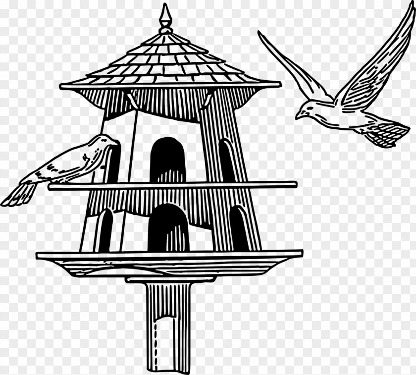 Birds House Dovecote Drawing Clip Art PNG