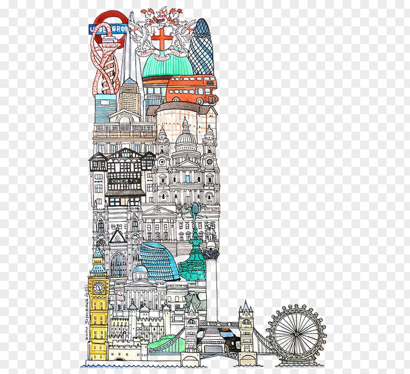 Castle City Of London Illustrator Illustration PNG