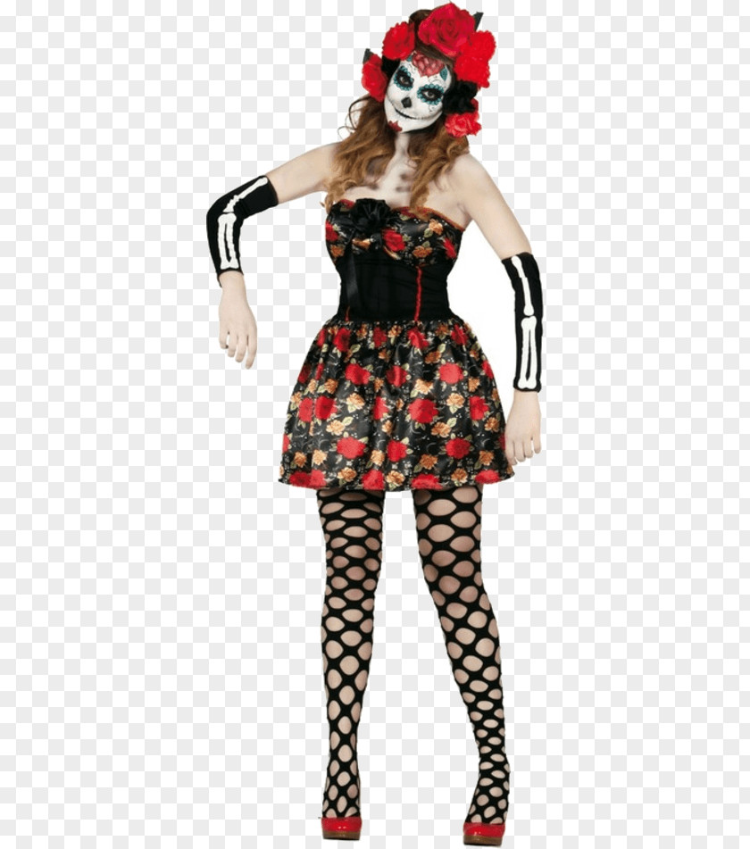 Halloween La Calavera Catrina Disguise Day Of The Dead PNG