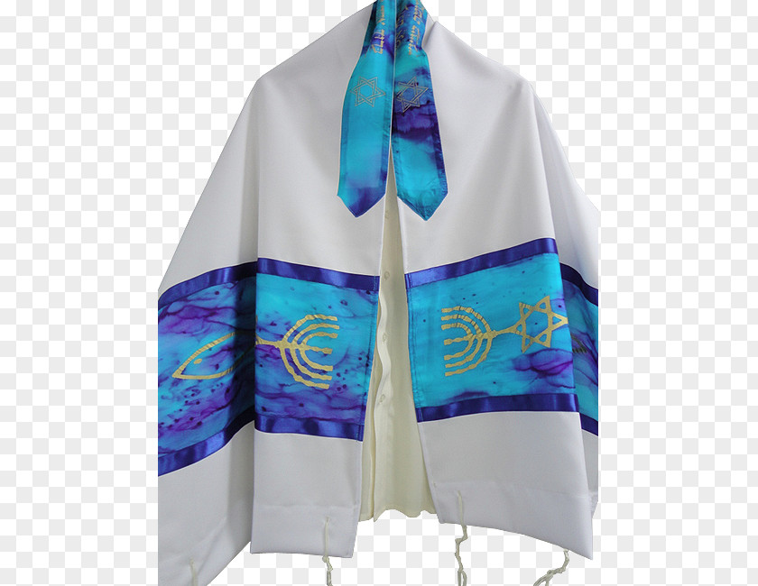 Judaism Tallit Messianic Holy Land Shawl PNG
