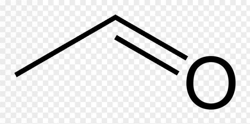 Skeleton Acetaldehyde Structural Formula Skeletal Chemical Structure PNG