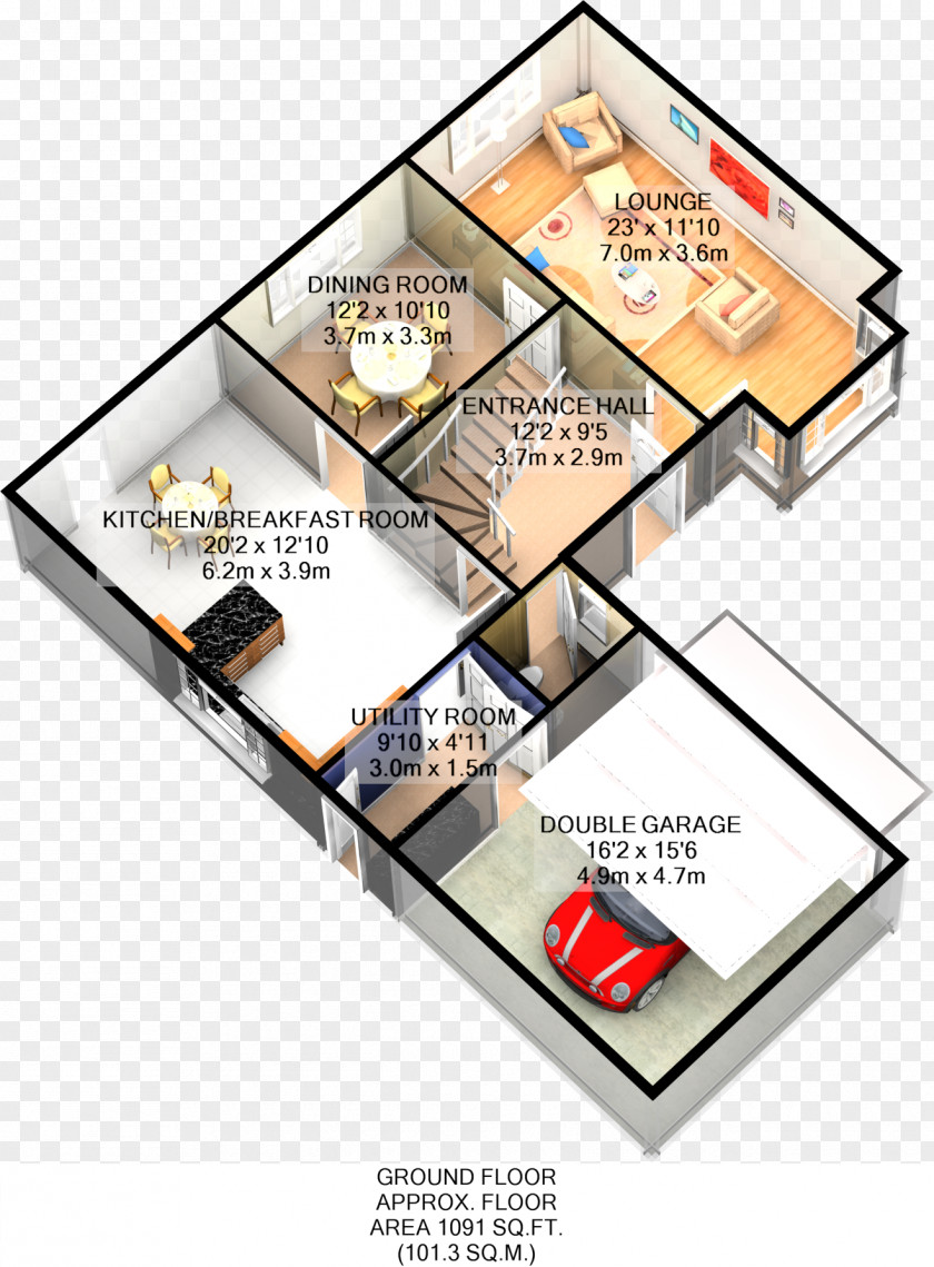 Woods Ferry House Floor Plan Product Design PNG