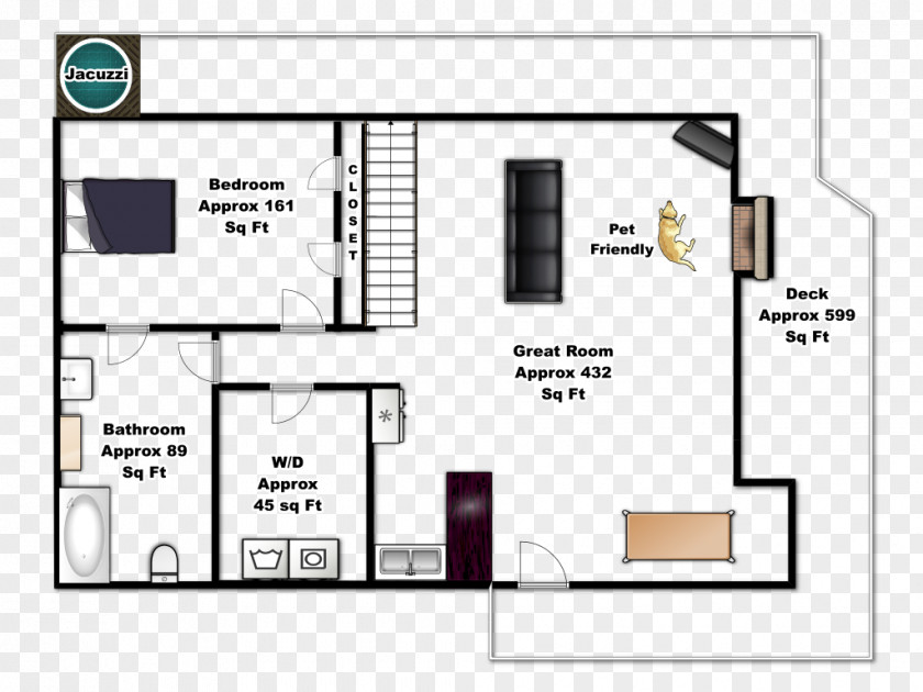 Bear Foot Floor Plan Brand Angle PNG