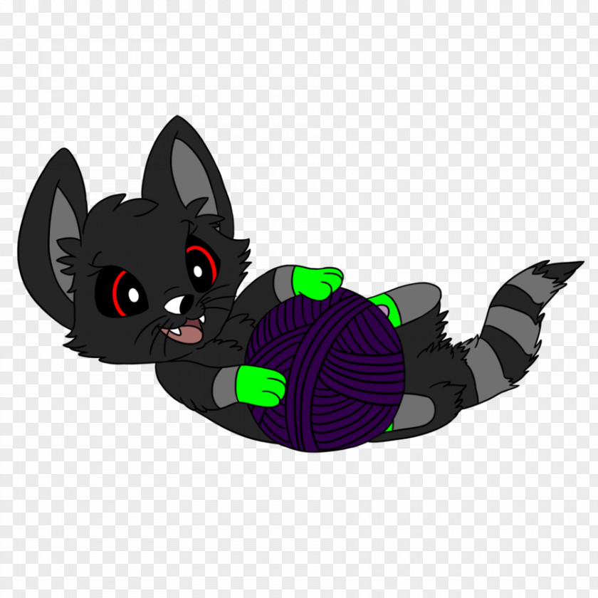 Cat Black M PNG