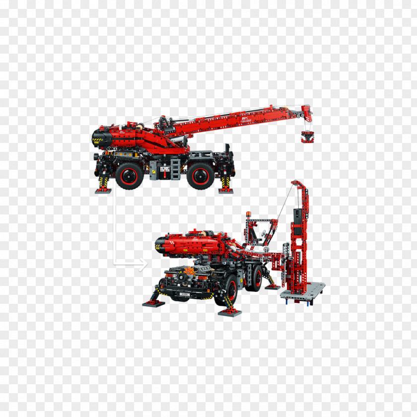 Crane LEGO Technic Rough Terrain 42082 Amazon.com PNG