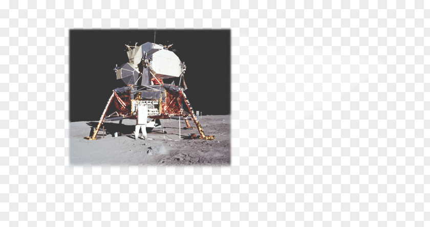 Moon Apollo 11 Program 14 Lunar Module Landing PNG