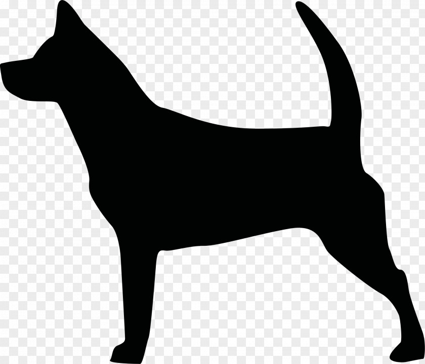 Silhoutte Dog Silhouette Clip Art PNG