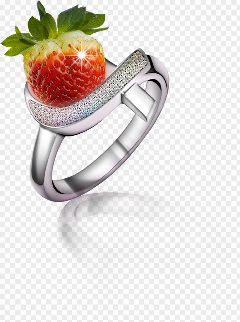Strawberry Ring Creative Design Creativity PNG