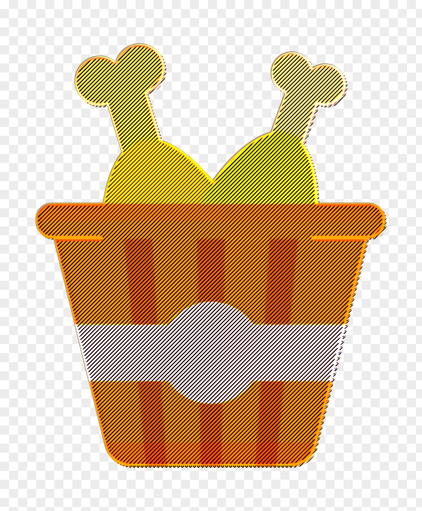 Chicken Bucket Icon Fast Food PNG