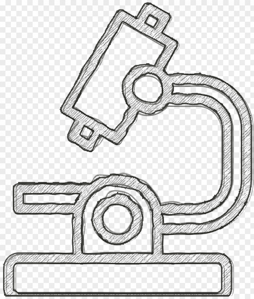 Lab Icon Microscope Science PNG
