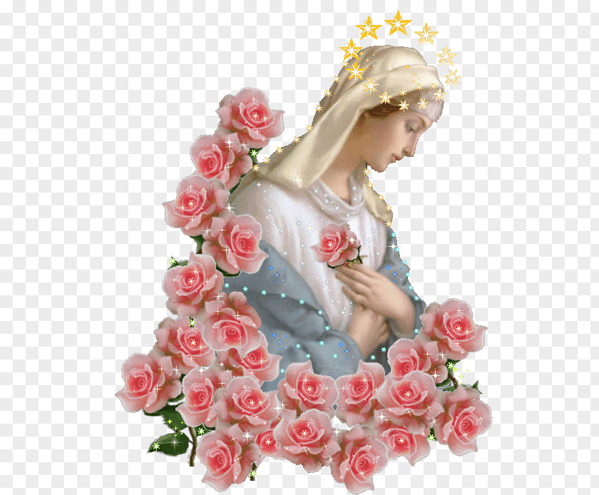 Mary Immaculate Heart Of Garden Roses Help Christians Madonna PNG