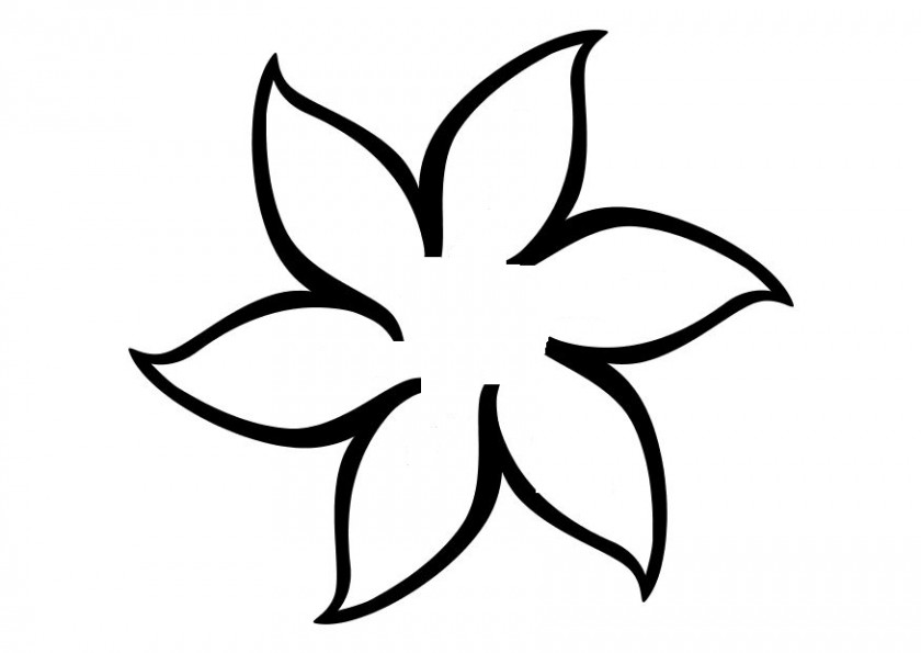Spring Outline Cliparts Coloring Book Flower Drawing Child PNG