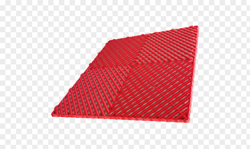 Angle Place Mats Rectangle RED.M PNG