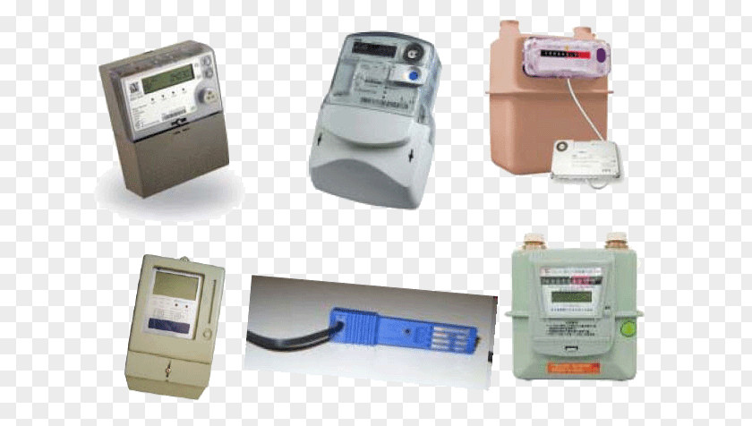 Electric Meter Smart Data Collection Electricity PNG