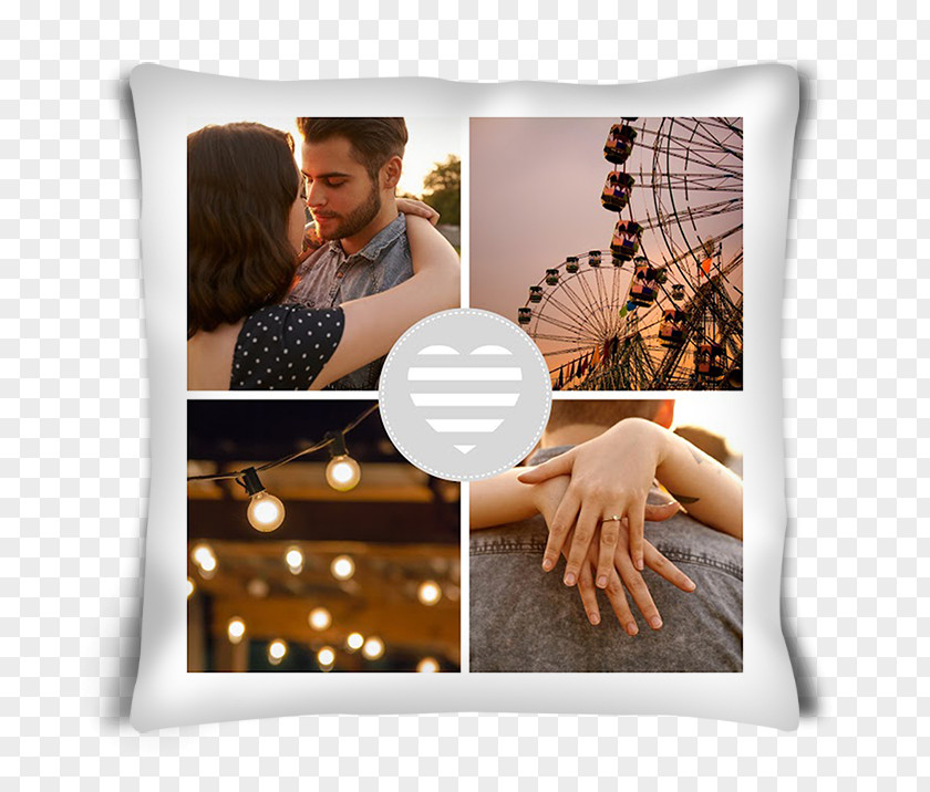 Photo Box Cushion Throw Pillows Couch Bed PNG