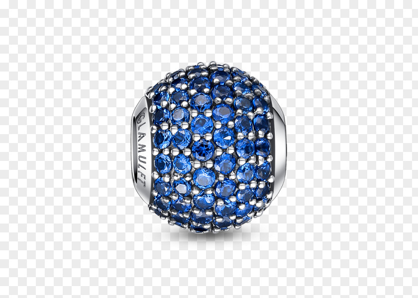 Sapphire Charm Bracelet Birthstone Pandora PNG