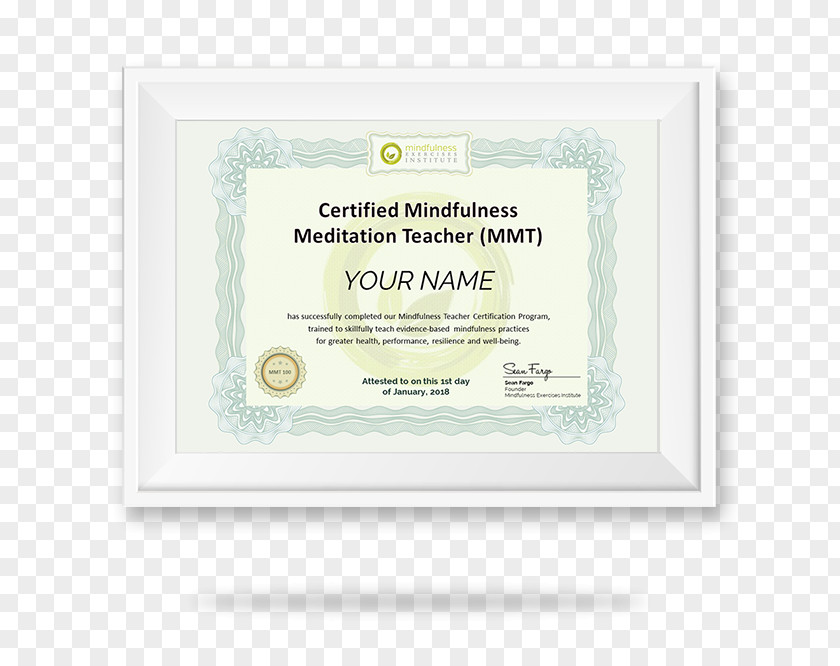 Training Certificate Brand Font PNG
