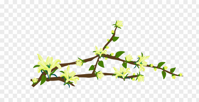 زخارف اسلامية Twig Plant Stem Leaf Flower PNG