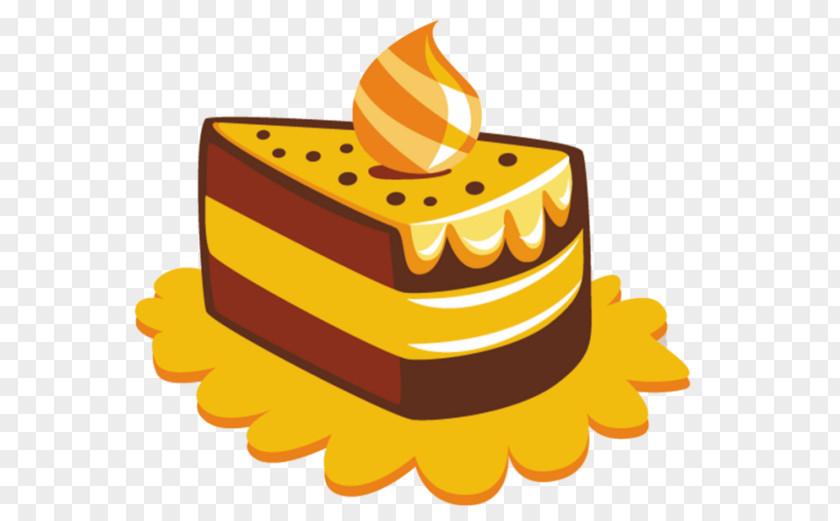 Baking Birthday Candle Cake Cartoon PNG