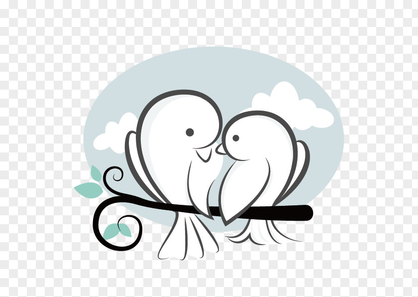 Cartoon Bird Red-headed Lovebird Drawing Clip Art PNG