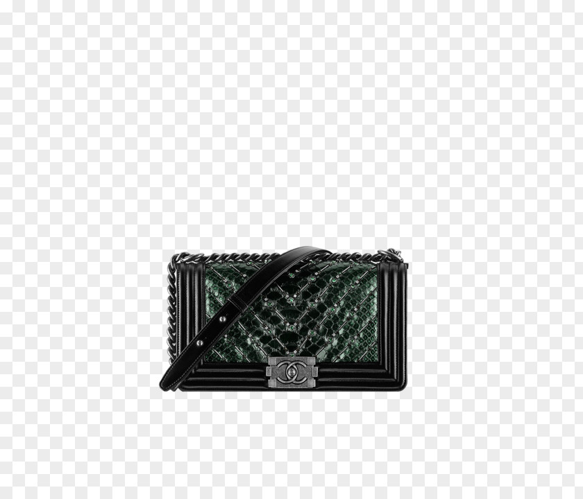 Chanel Bag Winter Rectangle Black M PNG