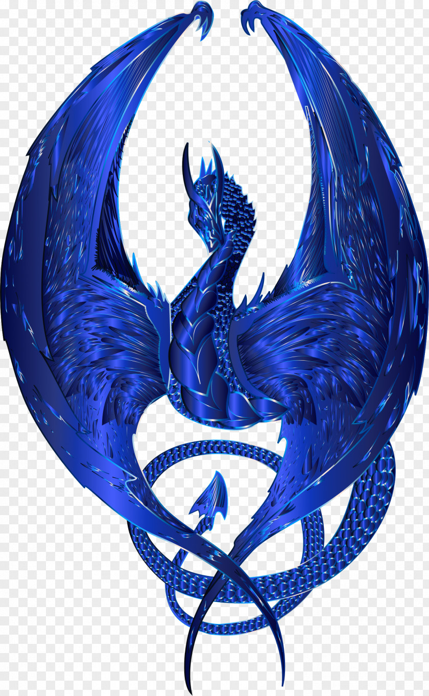 Cobalt Dragon Clip Art PNG