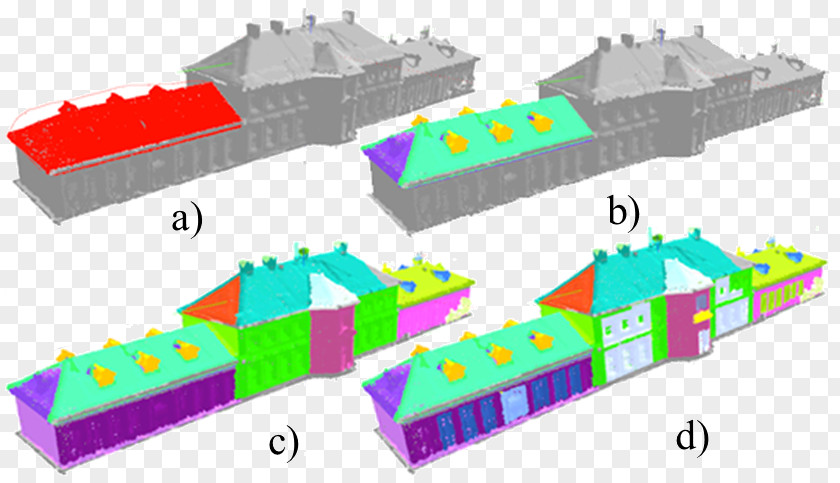 New Urbanism Smart Growth Building Image Segmentation Point Cloud Market 3D Modeling PNG