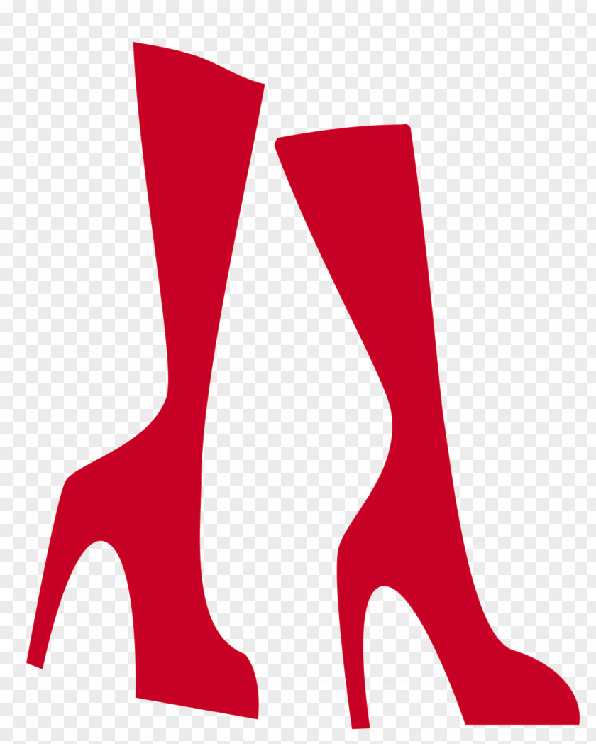 Red High Heels Shoe High-heeled Footwear Designer Computer File PNG
