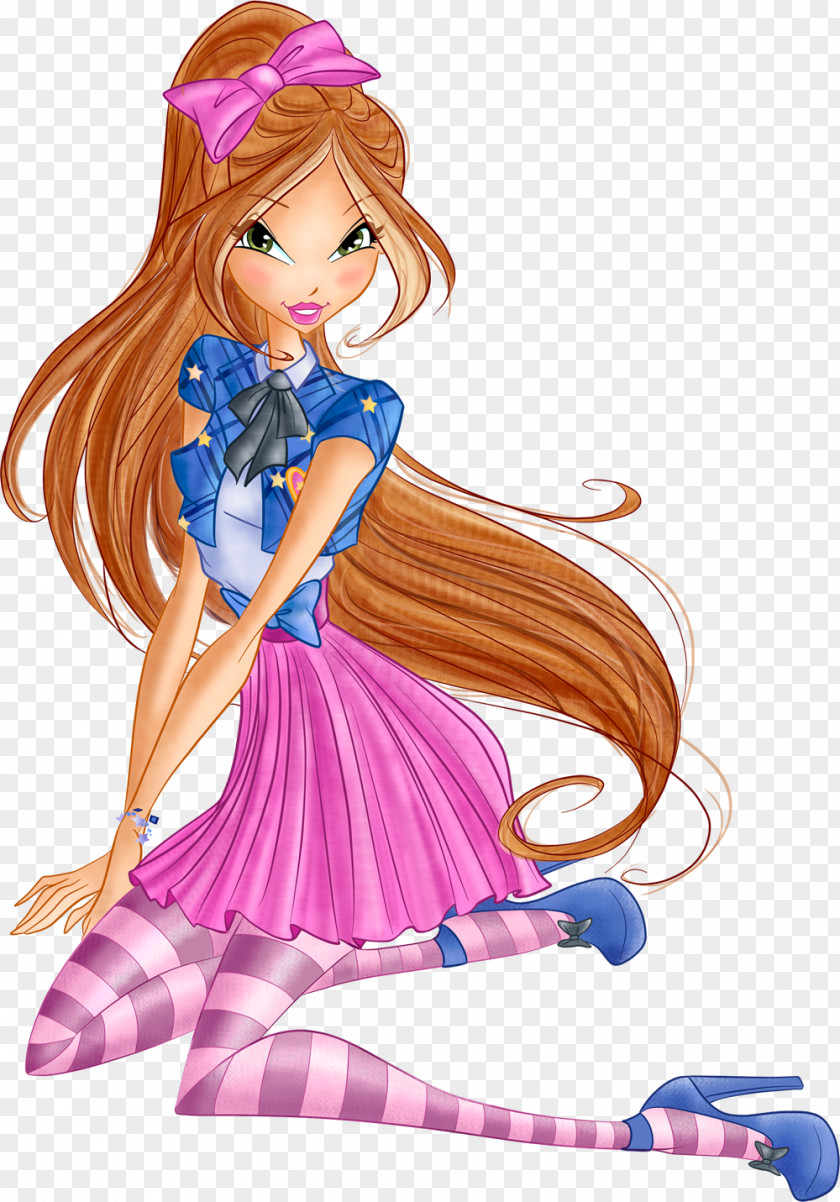 Winx Club Season 6 Flora Stella Bloom Tecna Drawing PNG