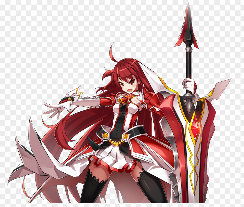 Elsword Closers Elesis Character Drawing PNG