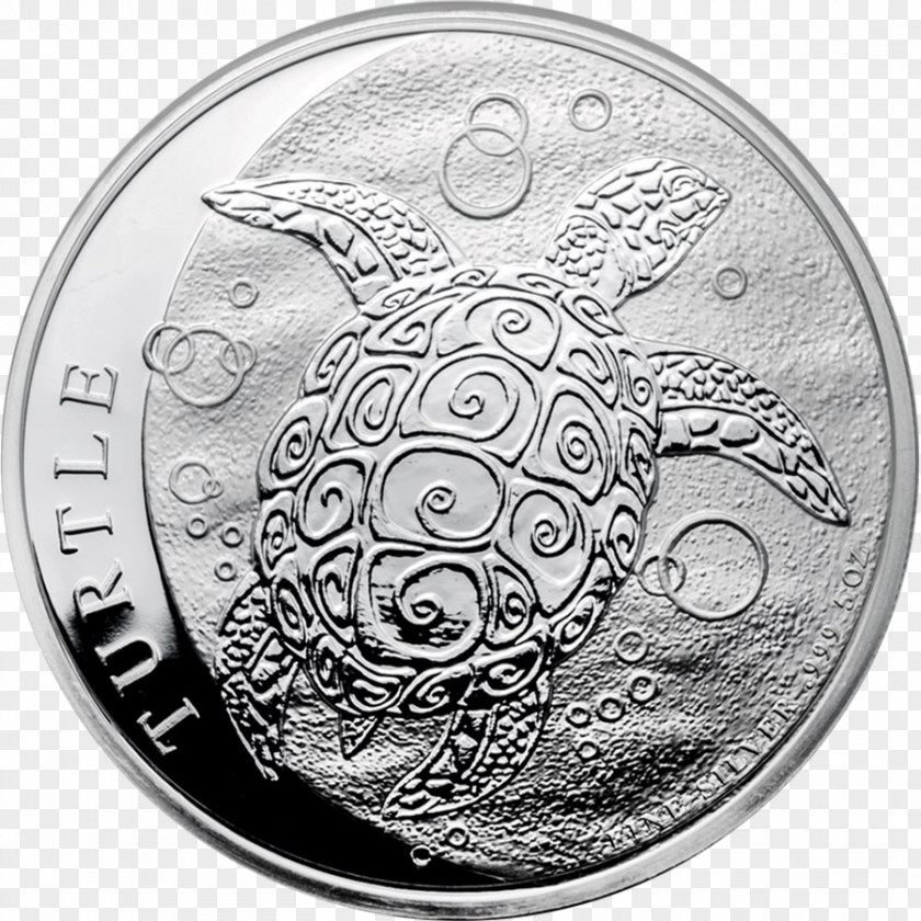 Silver Coins Hawksbill Sea Turtle Sunshine Minting, Inc. Coin PNG