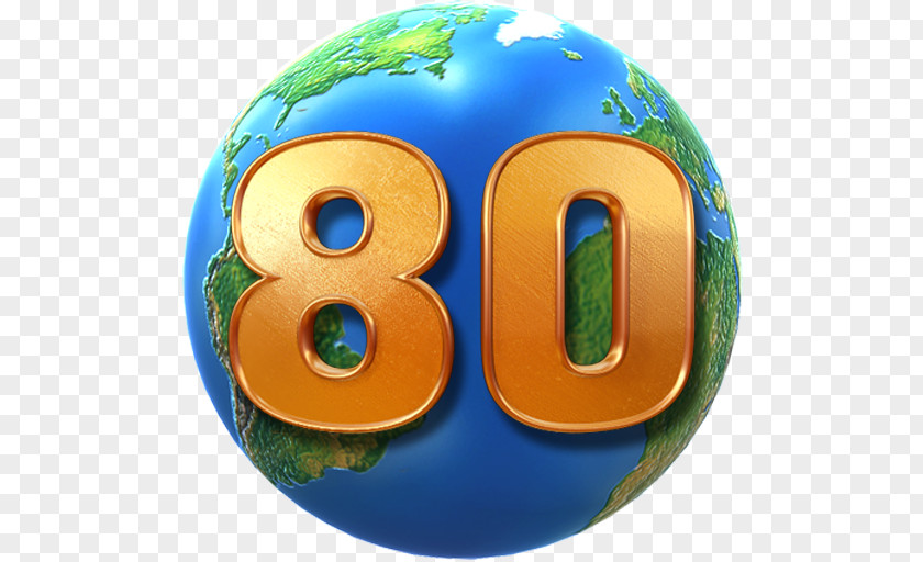 Around The World In Eighty Days 80 Game DMB PNG