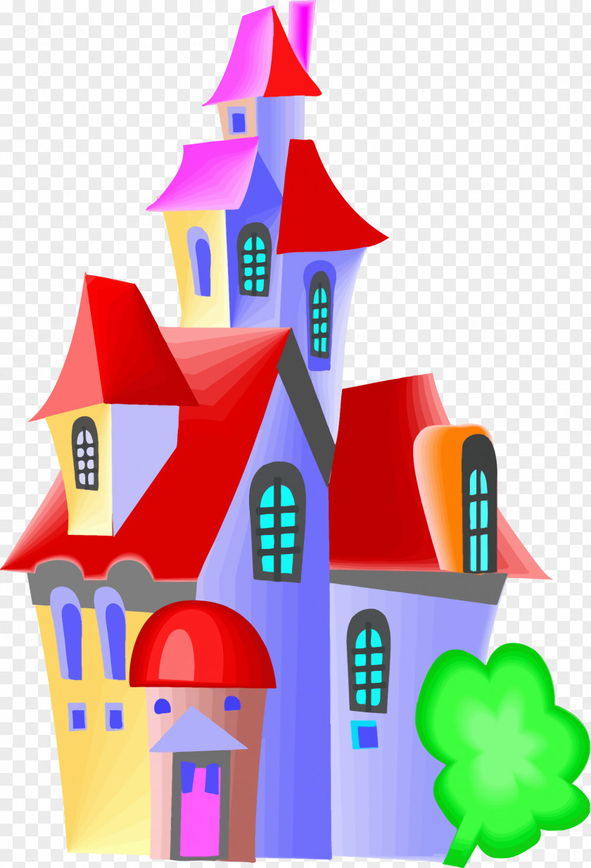 Fairy Tale Castle Clip Art PNG