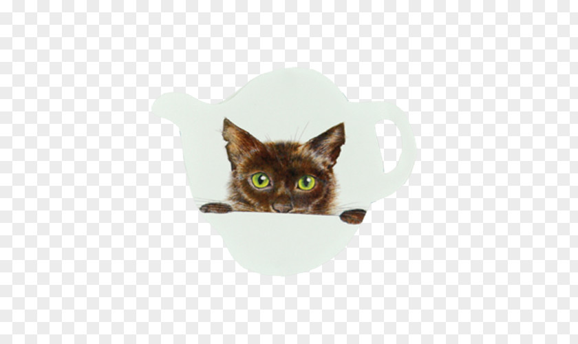 Kitten Korat Whiskers Tea Tray PNG