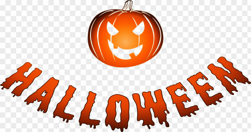 Logo Jackolantern Orange PNG