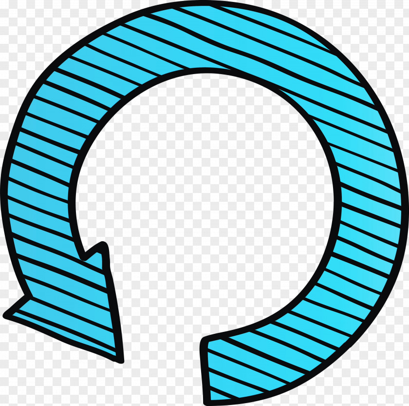 Turquoise Circle Symbol PNG