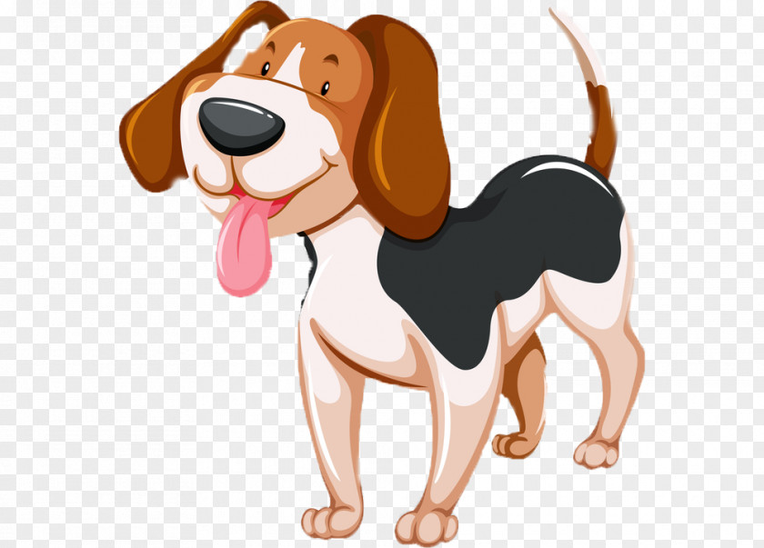 Beagle English Foxhound Dog Cartoon PNG
