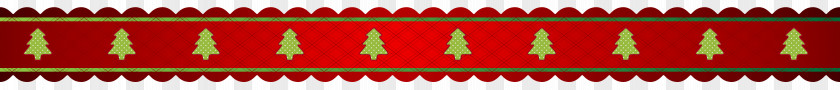 Christmas Border Clip-Art Image Red Font PNG